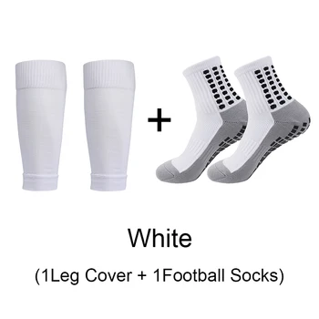 1 комплект высококачественного футбольного чехла для ног, противоскользящие носки, щитки для голени, футбольный Теннисный баскетбольный спортивный чехол для ног