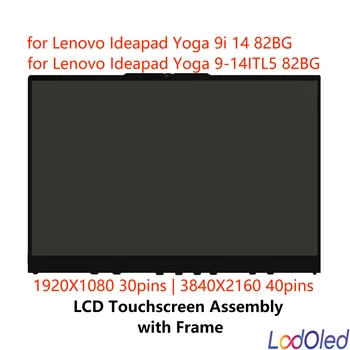 14,0‘FHD для Lenovo Ideapad Yoga 9-14ITL5 82BG 5D10S39667 ЖК-дисплей Сенсорный Экран Дигитайзер Стекло В сборе 30 контактов/40 контактов 60 Гц