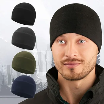 2023 Новая мужская Ветрозащитная флисовая теплая шапка-бини, мужская зимняя лыжная велосипедная кепка, шляпа для женщин, кепки в стиле хип-хоп