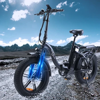 2023 электрический велосипед 1000 Вт 48 В 20ah 45 км/ч 20*4,0 Гидравлический тормозной велосипед электрический снежный велосипед горный ebike EU stock