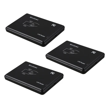 3X USB RFID настольный считыватель ID-карт Бесконтактный считыватель карт