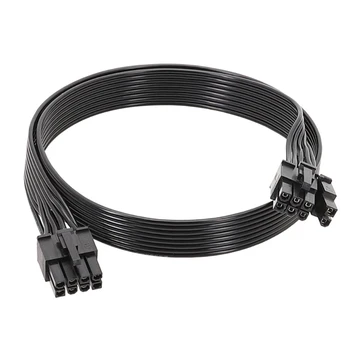 8-контактный-8-контактный (6 + 2) кабель питания PCIe 18AWG для видеокарт 50 см J60A