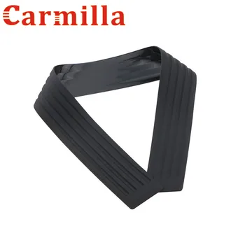 Carmilla Новая резиновая наклейка для автомобиля, Защитная накладка на задний бампер для Peugeot 206 207 2008 3008 301 307 308 3008 408 4008