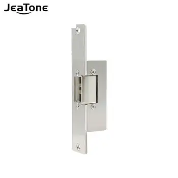 Jeatone Electric Strike Lock DC12V Тип Двойного Режима Разблокировки для Домашней Безопасности Видеодомофон Система Контроля Доступа NO/NC Lock