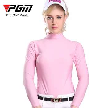 PGM Golf Ice Silk Bottom Coat Летняя Ультратонкая Солнцезащитная футболка с прохладным оттенком и длинными рукавами Ice Silk Bottom Shirt YF001