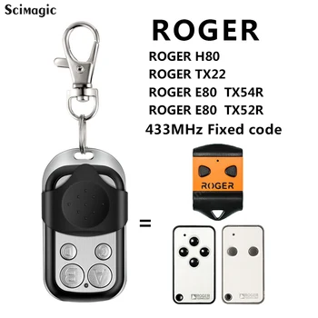 ROGER H80 E80 ROGER TX22 Замена пульта дистанционного управления гаражными воротами Дубликатор 433,92 МГц
