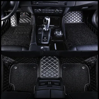 Автомобильные Коврики YUCKJU Custom diamond Leather для MG Всех Моделей MG ZT-T ZR ZT TF Автоаксессуары Автомобильный Ковер Car-Accessori