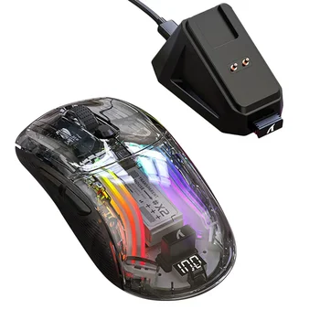 Беспроводная мышь X2 Pro Мини Портативная высокоточная мышь С регулируемым разрешением 2,4 ГГц RGB Подсветкой Игровые Мыши С магнитными зарядными устройствами