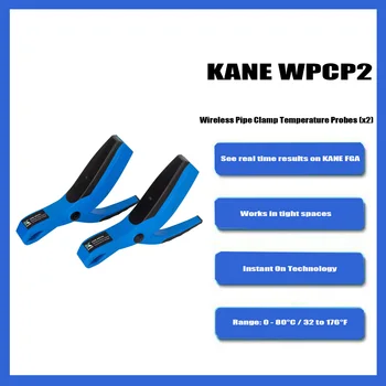 Беспроводные датчики температуры трубных зажимов для анализатора дымовых газов KANE WPCP2 можно использовать для KANE 458s.KANEWPCP2