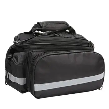 Велосипедная сумка Водонепроницаемая Велосипедная сумка для багажника на заднем сиденье, многофункциональный портативный рюкзак, выдвижная велосипедная сумка для багажа