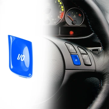 Для BMW 3 серии E46 M3 1998-2004 Кнопка ввода-вывода Многофункциональные кнопки рулевого колеса Для укладки интерьера автомобиля Автомобильный аксессуар