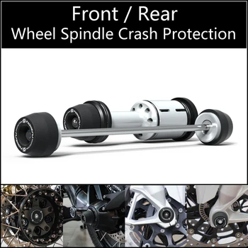 Для BMW R1200R R1200RS R1250R R1250RS 2015-2023 Защита шпинделя переднего заднего колеса от ударов