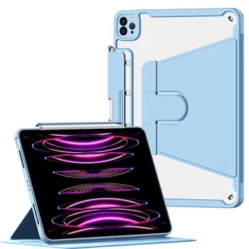 Для iPad 9-го поколения 10,2 Pro 9,7-дюймовый поворотный и съемный чехол для iPad Air 4-го 2020 10,9-го корпуса