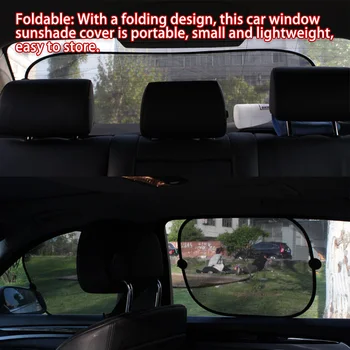 Комплект из 5 шт. Автомобильный Шторный сетчатый экран Автомобильные Аксессуары