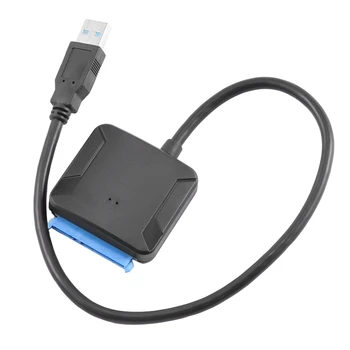 Конвертер жесткого диска SATA в USB 3.0 2.5 / 3.5 HDD SSD Кабельный линейный адаптер для жесткого диска