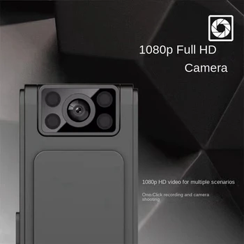 Мини-камера ночного видения 1080PWIFI HD, маленькая невидимая спортивная камера с углом обзора 130 °, наружная камера, изношенный корпус, рекордер, видеокамера