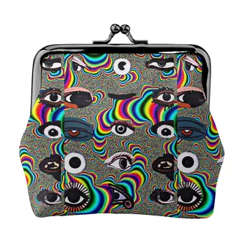 Мини-кошелек Abstract Eye, сумка для мелочи, портмоне, сумка для хранения ключей, наушников, сумка для хранения ключей