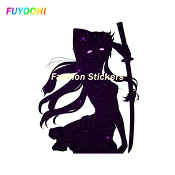 Наклейки FUYOOHI Play, наклейка с аниме Yuno, Забавные наклейки для ноутбука, автомобильные наклейки, Водонепроницаемые, устойчивые к царапинам, Индивидуальное украшение для окон.