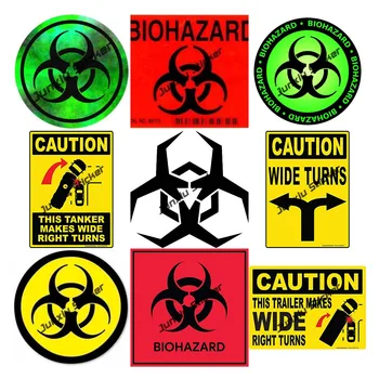 Наклейки с биологической защитой, таблички, отличительные знаки для лабораторий, больниц и промышленного использования от Sutter, мультяшная клейкая наклейка на все тело