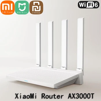 НОВЫЙ Xiaomi Redmi AX3000T Маршрутизатор WiFi 6 2,4 ГГц 5 ГГц 1,3 ГГц Процессор 2x260 МГц WAN LAN Светодиодный NFC-Соединение Для Домашних Офисных Игр Mi