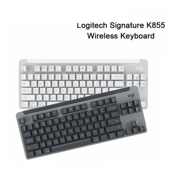 Оригинальная механическая клавиатура Logitech K855 Wireless Bluetooth Gaming office с 84 клавишами, мультиплатформенная, для подключения к нескольким устройствам