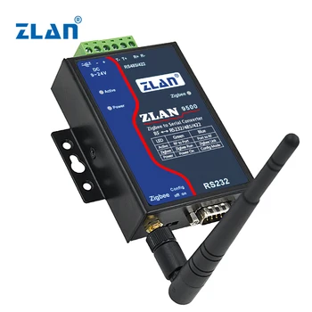 Промышленная беспроводная связь Zigbee gateway новейшая технология RS232/485/422 ZLAN 9500