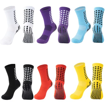 Профессиональные мужские Женские футбольные носки Нескользящие Спортивные Носки для бега, баскетбола, велоспорта, тренажерного зала, фитнеса, Дышащие компрессионные носки для взрослых