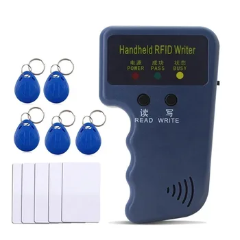 Ручной Считыватель карт Flipper Zero Duplicator 125 кГц EM4100 Видеопрограммист, Записывающий Повторяющиеся записи T5577 Handheld RFID Writer