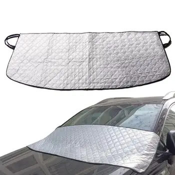 Солнцезащитный козырек для лобового стекла автомобиля, тепловой блок, Складное автомобильное УФ-покрытие для окна автомобиля, Светоотражающий козырек для внедорожников