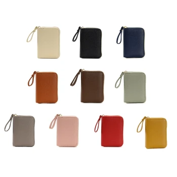 Стильный многоцветный кошелек-визитница, компактный и прочный кошелек для мужчин и женщин