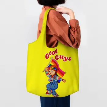 Сумки для покупок Good Guys Pride Grocery Tote, женские сумки для покупок с мультяшными детскими играми 
