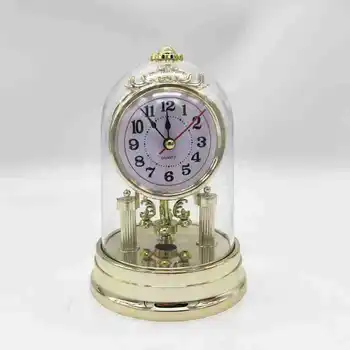 Часы с отключением звука в европейском стиле, ретро-будильники, Секундомер, настольные часы для гостиной, украшения рабочего стола в офисе, часы, подарки