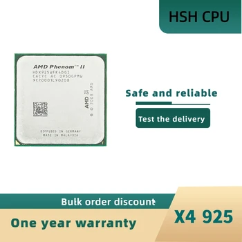 Четырехъядерный процессор AMD Phenom II X4 925 95 Вт 2,8 ГГц HDX925WFK4DGI./HDX925WFK4DGM Socket AM3
